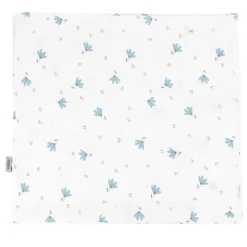 Sevira Kids Taie d'oreiller en gaze de coton Bleuet