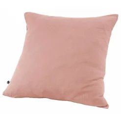 L'Effet Papillon Taie d'oreiller "Gaïa" 60 x 60 cm & 50 x 70 cm "Gaze de Coton" - Gaïa Rose Pêche - 60 x 60 cm