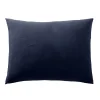 Coton Pur Taie d'oreiller "Noah" 50 x 70 cm "Gaze de Coton" - Noah Bleu Nuit