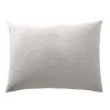 Coton Pur Taie d'oreiller "Noah" 50 x 70 cm "Gaze de Coton" - Noah Perle Discount