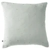 L'Effet Papillon Taie d'oreiller Pois Doré Déco "Gaïa Chic" 60 x 60 cm & 50 x 70 cm "Gaze de Coton" - Gaïa Chic Eucalyptus - 60 x 60 cm