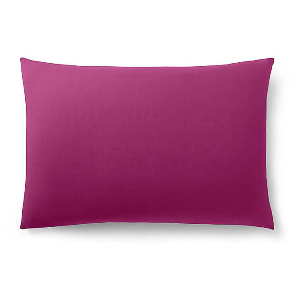 Coton Pur Taie d'oreiller "Prémium" toutes dimensions - Prémium Magenta - 50 x 70 cm Sale