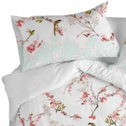 Happyfriday Taie d'oreiller Sakura 100% Coton