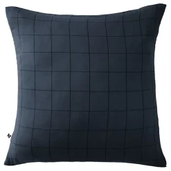L'Effet Papillon Taie d'oreiller Tissé-teint grands carreaux Déco