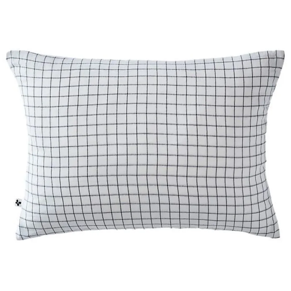 L'Effet Papillon Taie d'oreiller Tissé-teint petits carreaux Déco "Gaïa Mix" 60 x 60 cm & 50 x 70 cm "Gaze de Coton" - Gaïa Mix Chantilly - 50 x 70 Discount