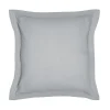 Todays Tools Taie d'oreiller TODAY Essential - 63 x 63+5 cm - 100% Coton uni - Acier