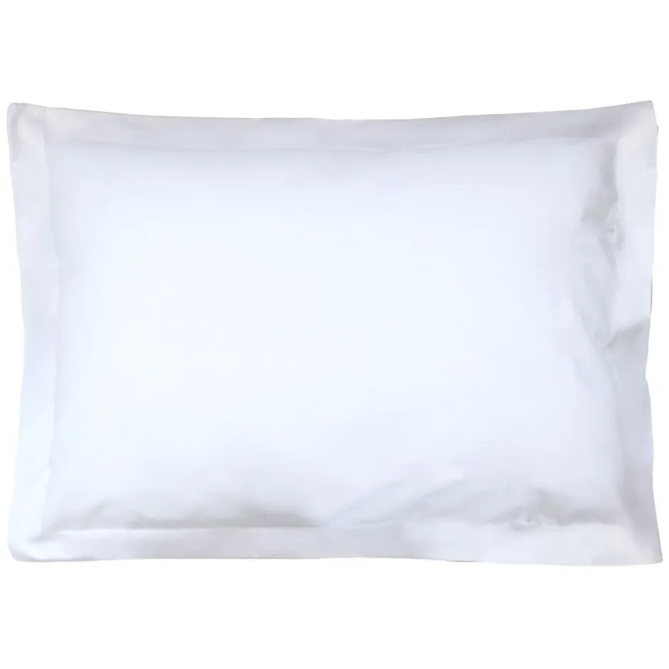 Linnea Taie d'oreiller uni 70x50 cm coton ALTO Blanc