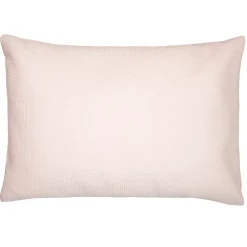 Sevira Kids Taie d'oreiller unie en coton nid d'abeille Best