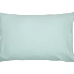 Sevira Kids Taie d'oreiller unie en coton nid d'abeille