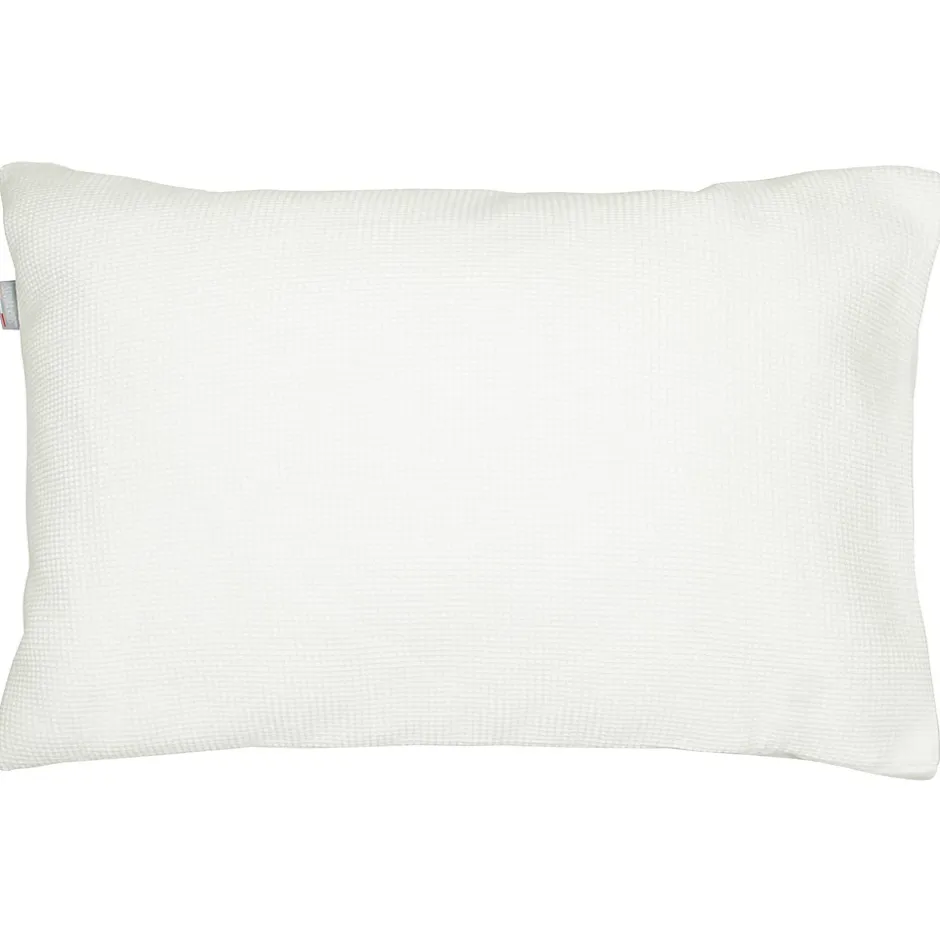 Sevira Kids Taie d'oreiller unie en coton nid d'abeille Discount