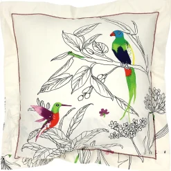 Linnea Taie d'oreiller 65x65 cm coton AMAZONIA ecru