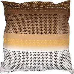 Linnea Taie d'oreiller 65x65 cm coton NIAGARA marron Châtaigne Best