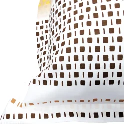 Linnea Taie d'oreiller 65x65 cm coton NIAGARA marron Châtaigne Best