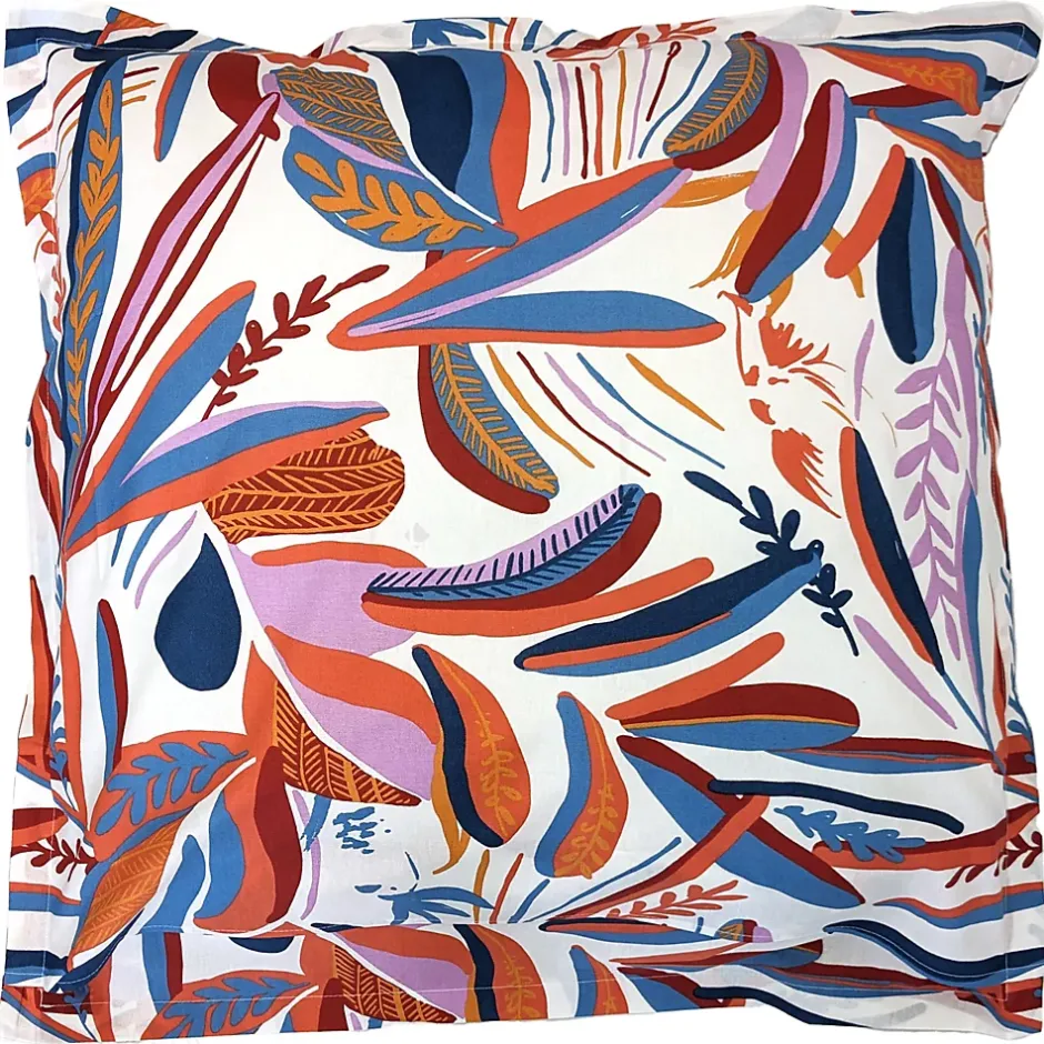 Linnea Taie d'oreiller 65x65 cm coton PERROQUET multicolore Salsa Clearance