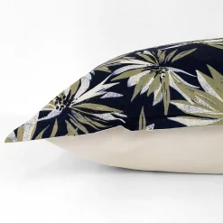 Linnea Taie d'oreiller 50x70 cm en 100% percale de coton EVERLY bleu encre