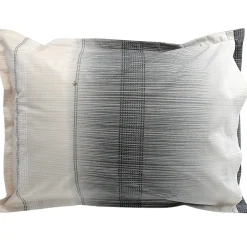 Linnea Taie d'oreiller 50x70 cm en 100% percale de coton ESTEBAN gris beige