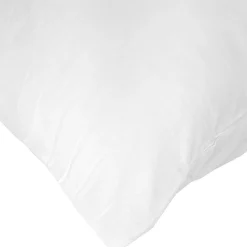 Linnea Taie d'oreiller 65x65 cm en double gaze de coton CASSIS Blanc