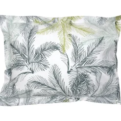 Linnea Taie d'oreiller 50x70 cm percale coton TRINIDAD mousson
