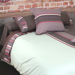 Linnea Taie d'oreiller 65x65 cm Percale de coton MADELEINE