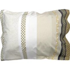 Linnea Taie d'oreiller 70x50 cm percale coton MARLOW Miel Best