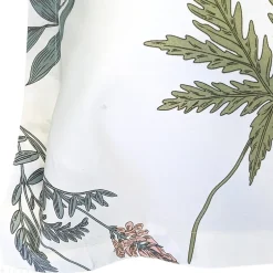 Linnea Taie d'oreiller 50x70 cm percale coton FÉÉRIE Blanc sauge