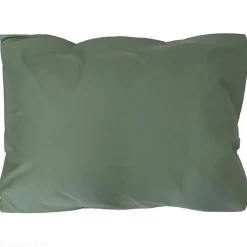 Linnea Taie d'oreiller 70x50 cm percale coton ALEX vert Kaki Best