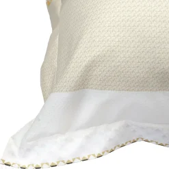 Linnea Taie d'oreiller 65x65 cm percale coton MARLOW Miel Sale