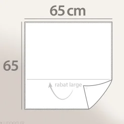 Linnea Taie d'oreiller 65x65 cm percale de coton GUSTAV vert Emeraude