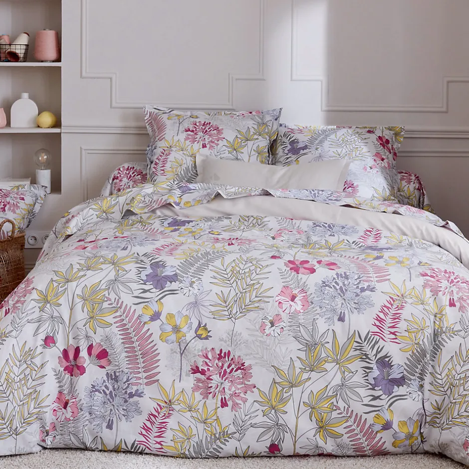 Linnea Taie d'oreiller 50x70 cm satin de coton ANAÏS multicolore