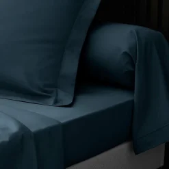 Douceur D'Intérieur Taies d'Oreiller Percale 50x70 cm bleu Online