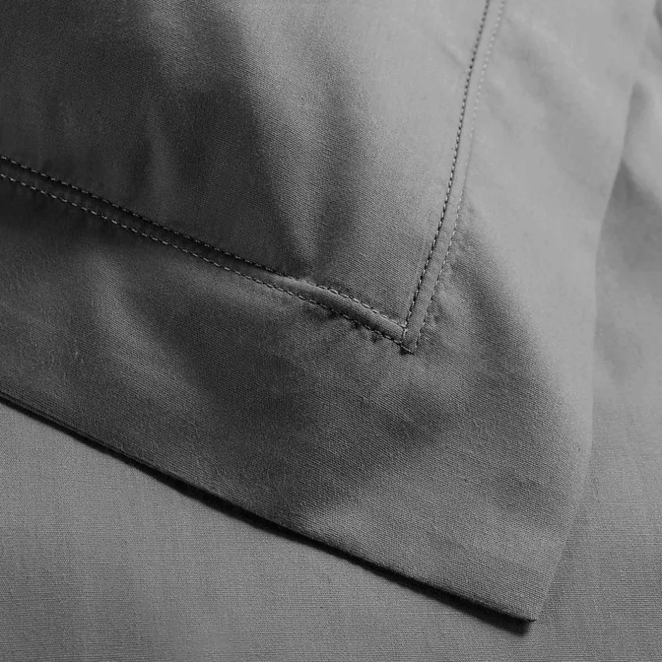Douceur D'Intérieur Taies d'Oreiller Percale 50x70 cm anthracite Online