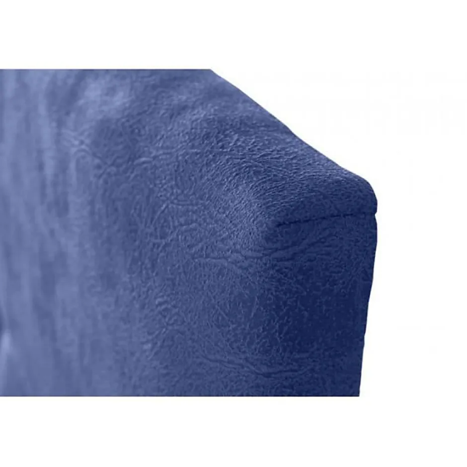 Eccox TETE DE LIT DALIA TISSU MAGNOLIA Bleu 90
