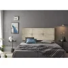 Eccox TETE DE LIT DALIA TISSU MAGNOLIA Beige 115