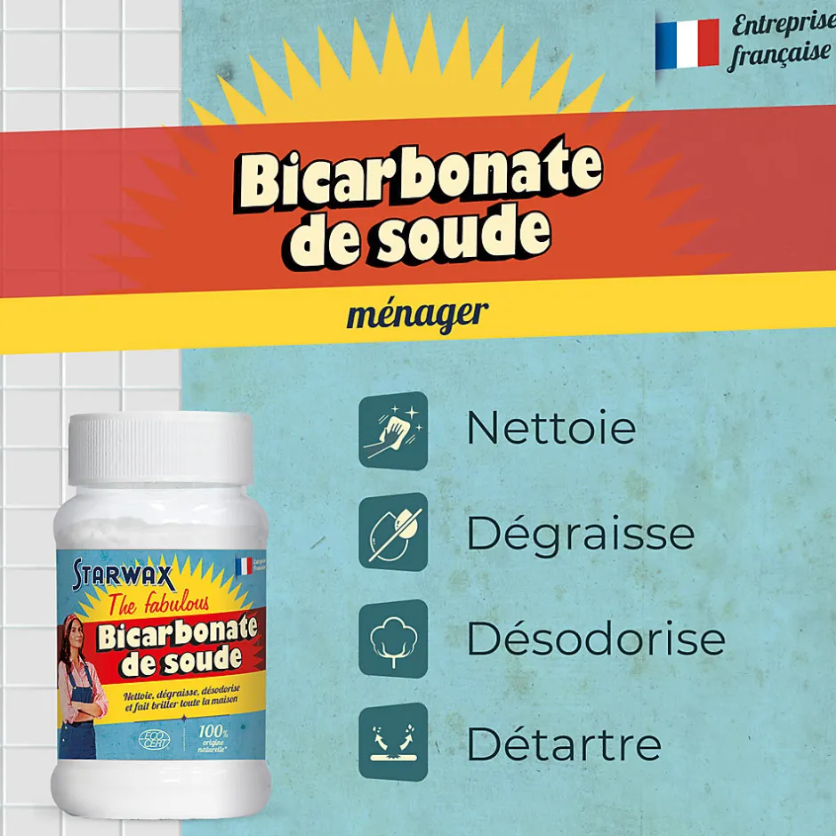 Starwax Fabulous The fabulous Bicarbonate de soude 500 g