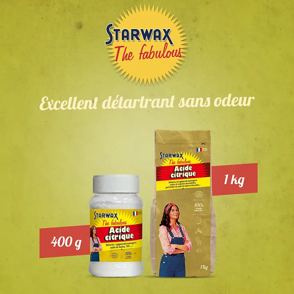 Starwax Fabulous The fabulous Starwax Acide citrique 400 gr Outlet