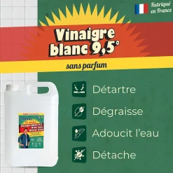 Starwax The fabulous Vinaigre 9,5° blanc 6L Outlet
