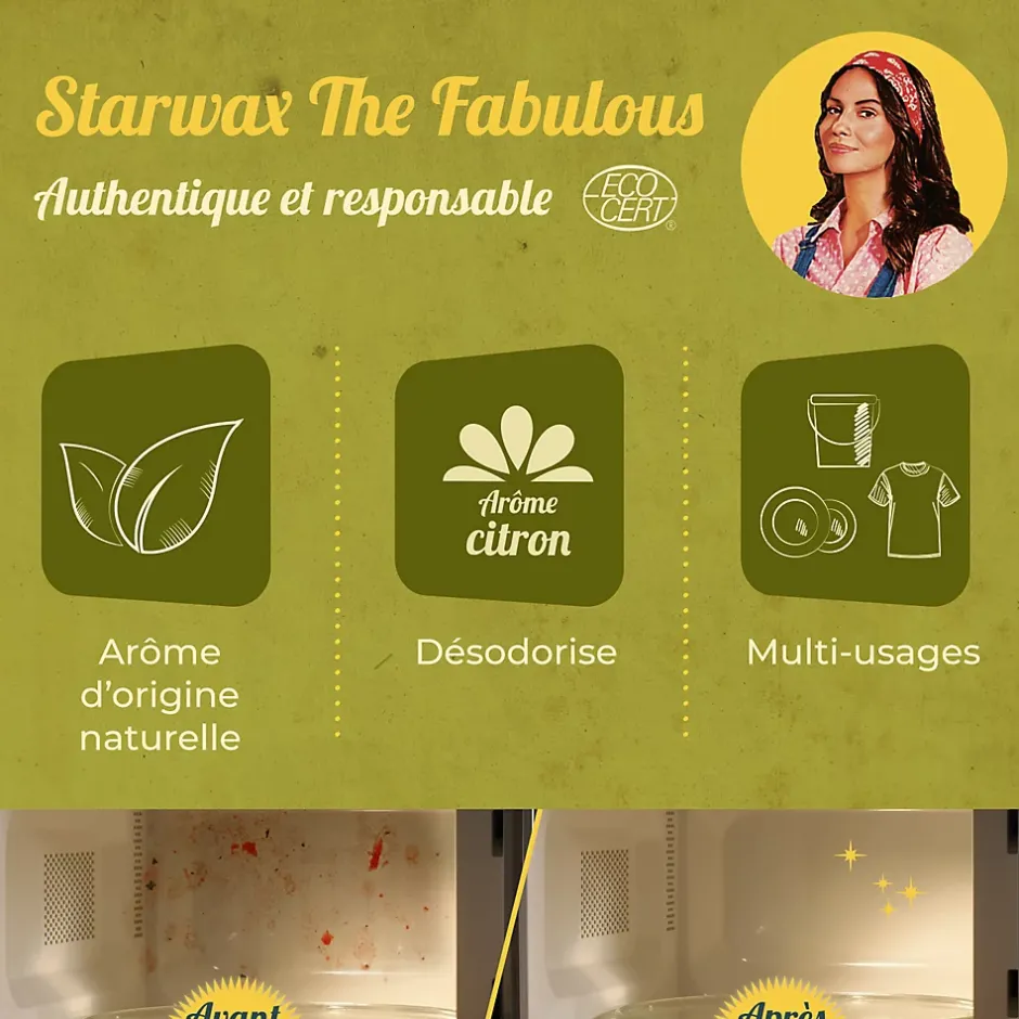 Starwax The fabulous Vinaigre blanc 9,5° parfum citron 500ml Best