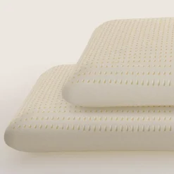 The White Stone Lot de 8 Oreillers en Mousse à Mémoire de Forme 40 x 70 cm, Hauteur 11 cm Discount