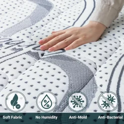 The White Stone Matelas Orthopédique 170x195 cm Fermeté Moyenne Sale