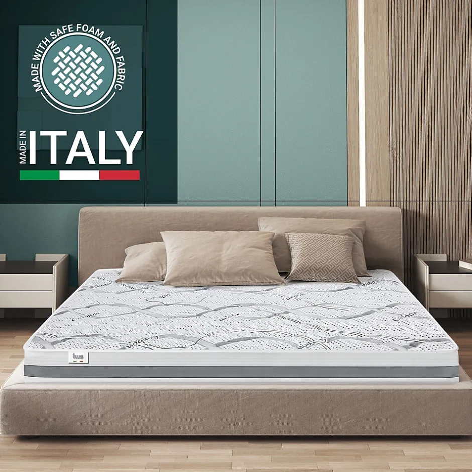 The White Stone Matelas Orthopédique 95x180 cm Fermeté Moyenne
