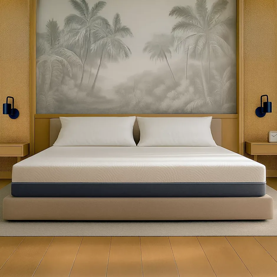 The White Stone Matelas 140x190 Memory Foam et Mousse Haut 22 cm Sale