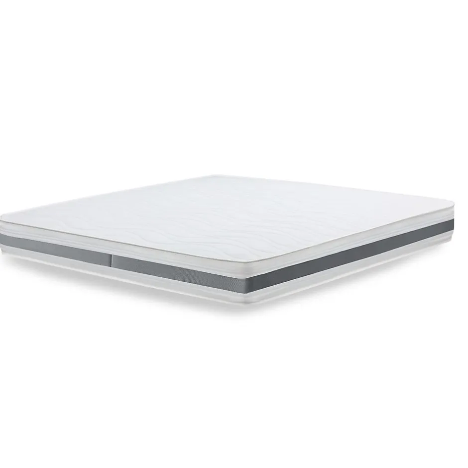 The White Stone Matelas 125x220 cm en Mousse Antibactérien