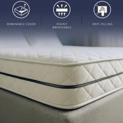 The White Stone Matelas 160x200 à Ressorts Ensachés et Mousse, 24 cm Outlet