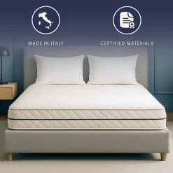 The White Stone Matelas 160x200 à Ressorts Ensachés et Mousse, 24 cm Outlet
