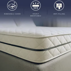 The White Stone Matelas 160x200 à Ressorts Ensachés et Mousse, 24 cm Outlet