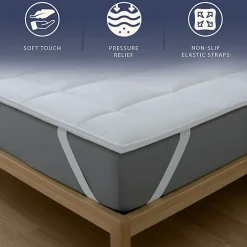 The White Stone Surmatelas 120x190 cm en ouate de 500 g