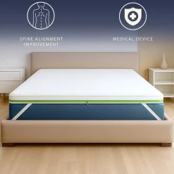 The White Stone Surmatelas 160x190 en Memory Foam Breeze à 9 Zones Sale