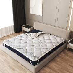 The White Stone Surmatelas 120x190 respirant hauteur 5 cm New