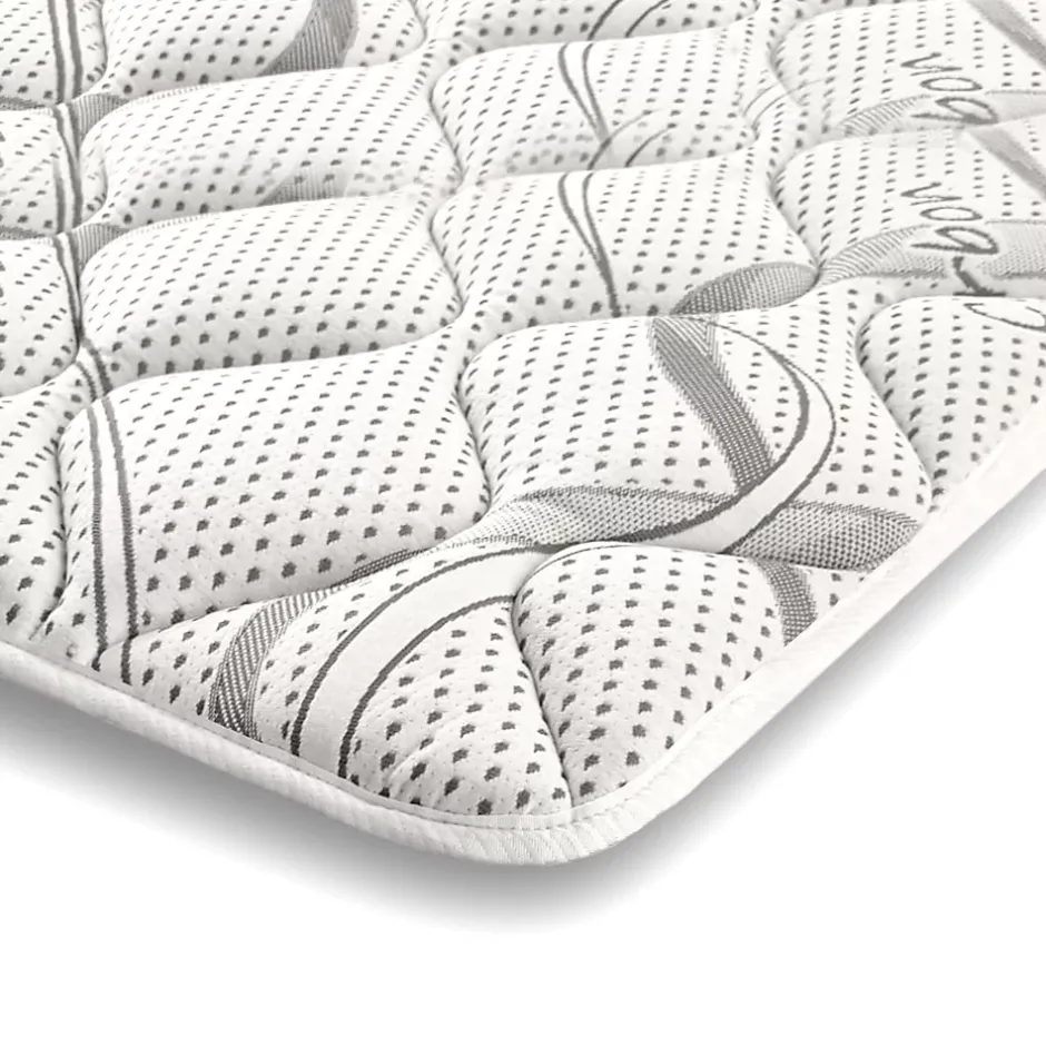 The White Stone Surmatelas 120x190 respirant hauteur 5 cm New