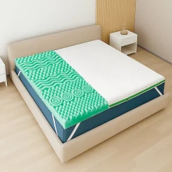 The White Stone Surmatelas 140x190 en Memory Foam Breeze à 9 Zones Clearance